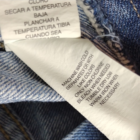 Children's Place Blue Medium Wash Five Pocket Straight Leg Adjustable Waist Jean - Picture 8 of 13